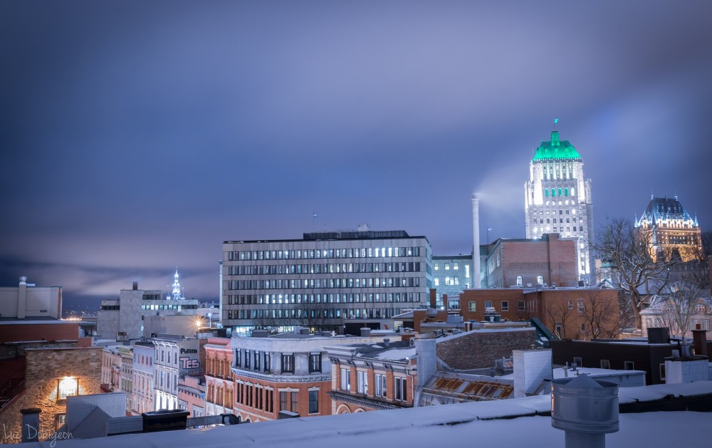 Québec-Toit-Photo-Nuit-Luc-Dobigeon