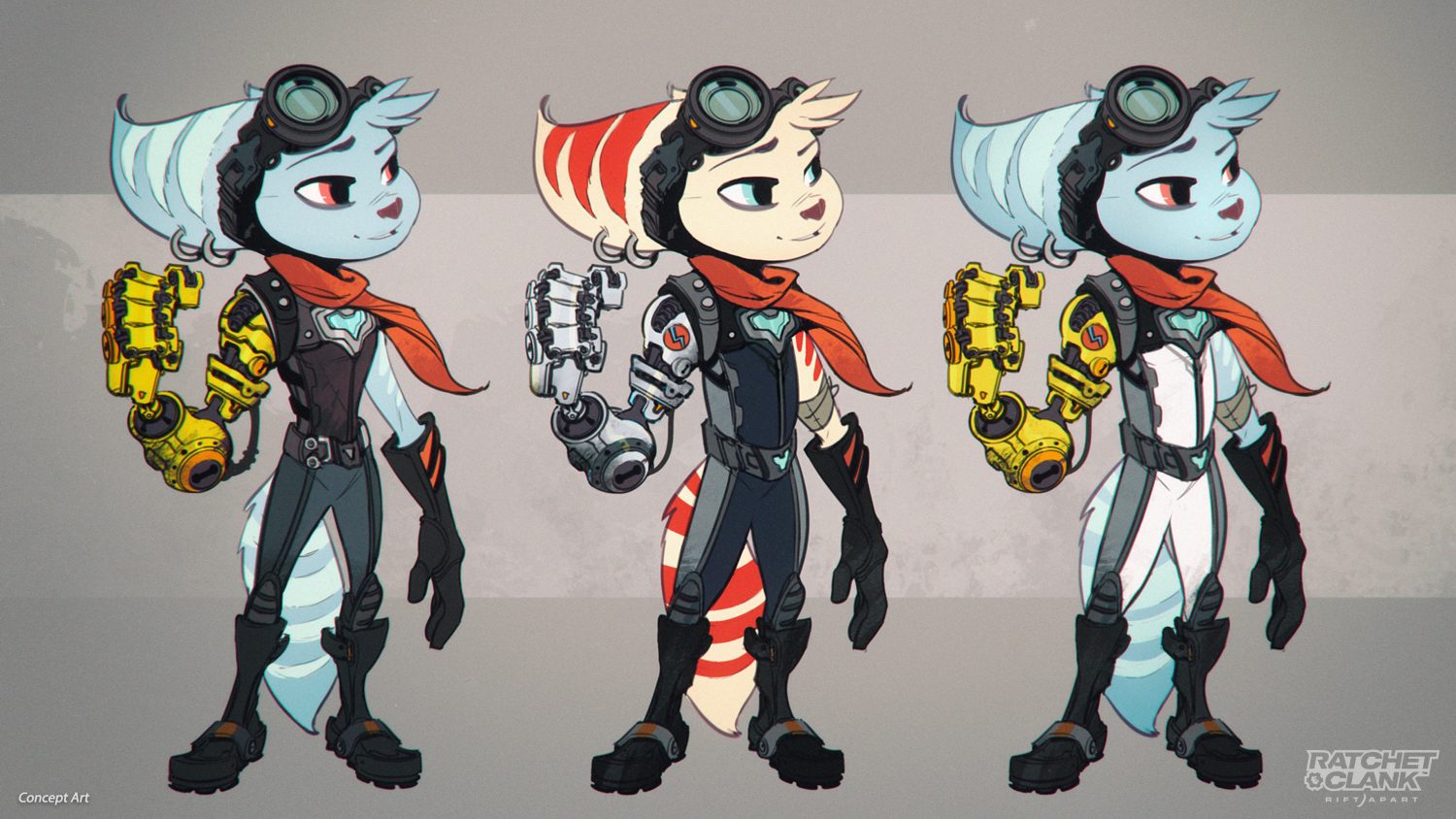 Ratchet & Clank: Rift Apart Concept Art Rivet