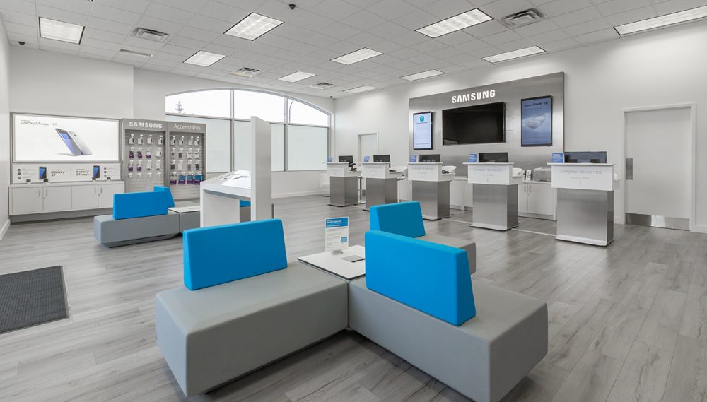 Samsung Centre Services Interieur